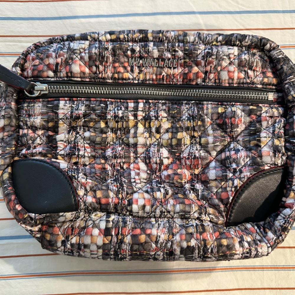 Authentic MZ Wallace Small Crosby Crossbody in Boucle Print
